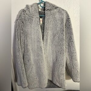 Victoria secret Pink Sherpa jacket with hood